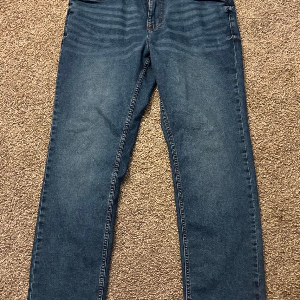 Men's The Perfect Jean NYC 34"x30" Slim Thick Blue Jeans Denim